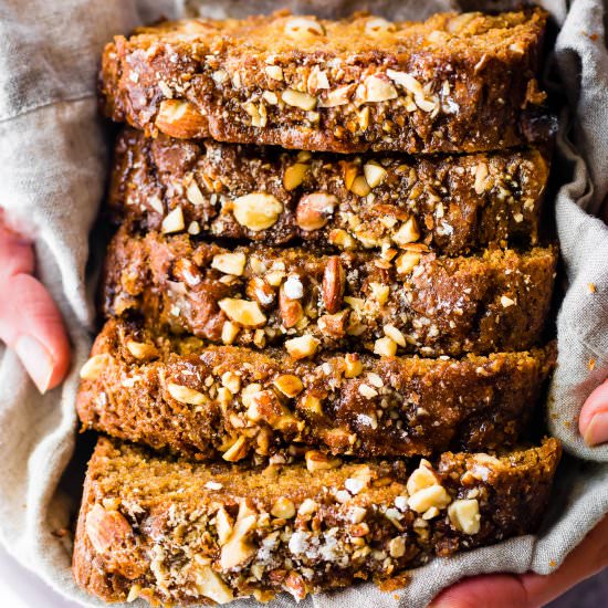 Maple Almond Earl Grey Tea Cake