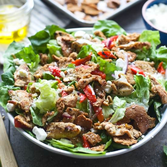 Chicken Gyro Salad