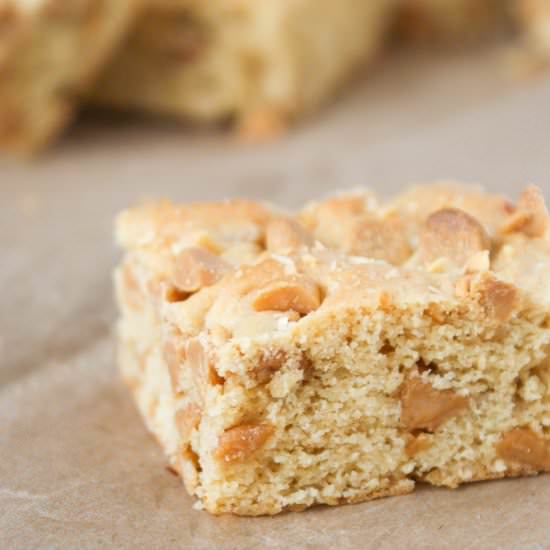 Peanut Butter Blondies
