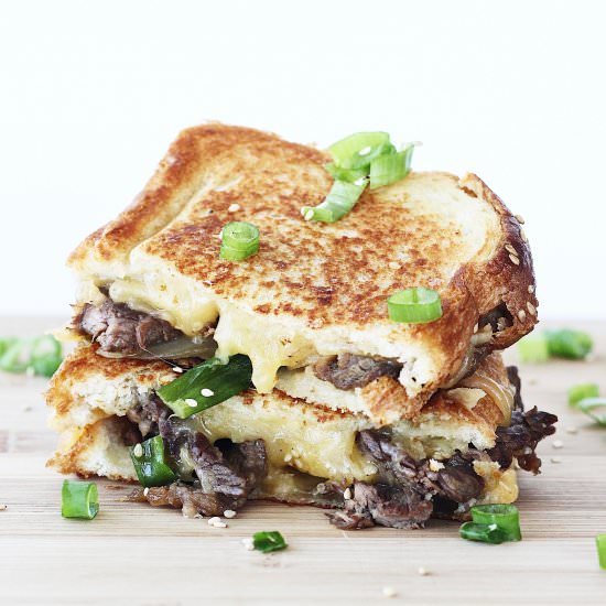 Korean Bulgogi Grilled Cheese