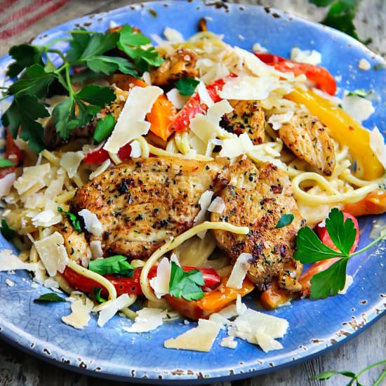 Creamy Cajun Chicken Pasta