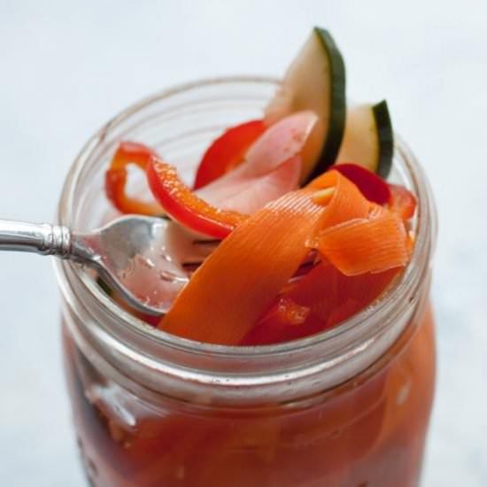 Pickle Juice Veggies