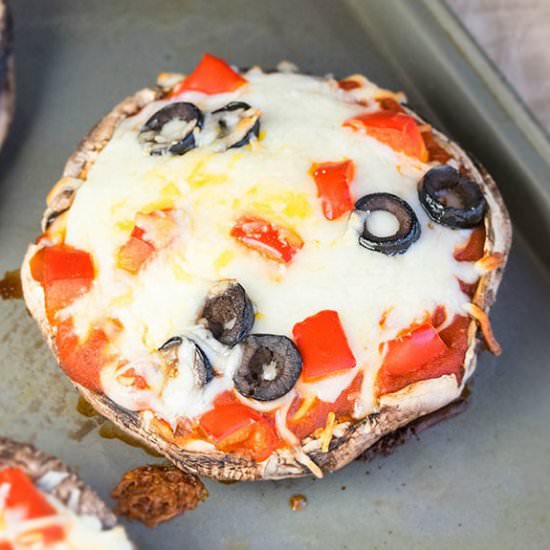 Portobello Mushroom Pizza