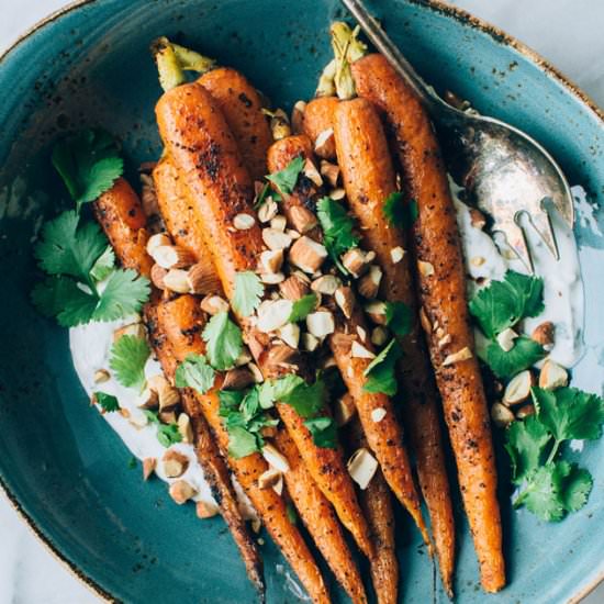 Black Pepper Roasted Carrots