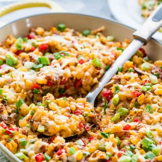 Sausage Potato Breakfast Casserole