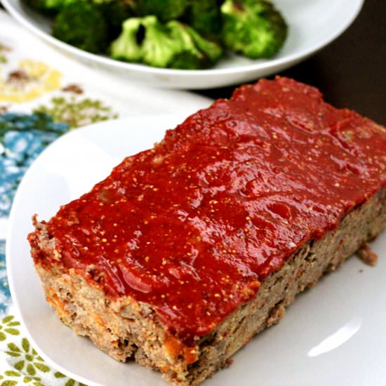 Healthier Bison Meatloaf