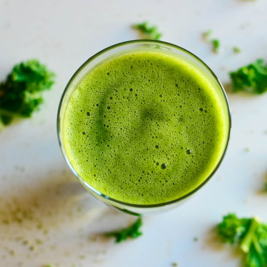 Moringa Matcha and Kale Smoothie