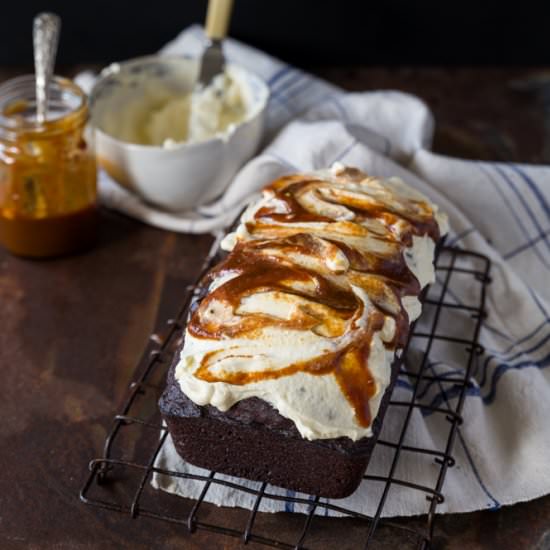 Double chocolate banana bread