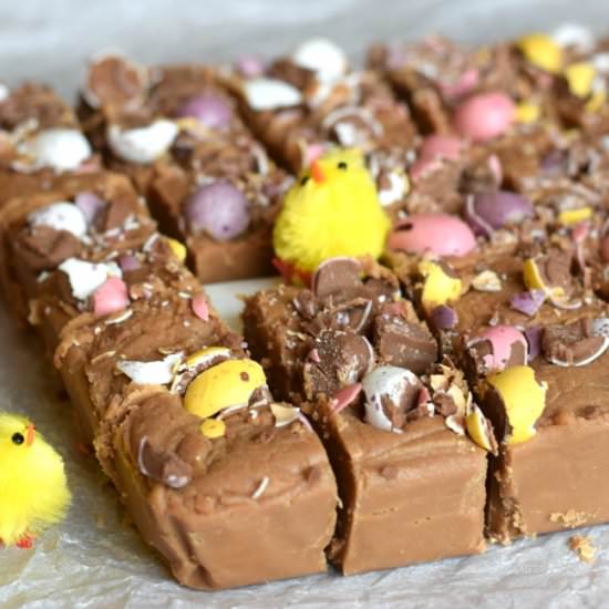 Double Chocolate Fudge w Mini Eggs
