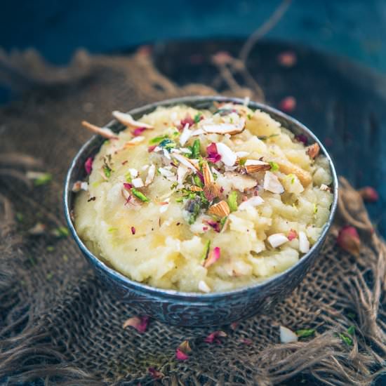 Aloo Ka Halwa or Potato Halwa