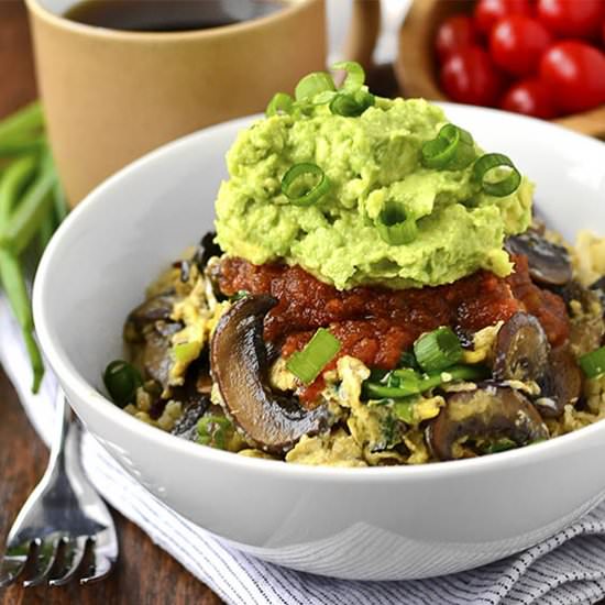 Very-Veggie Cauliflower Hash Brown