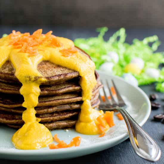 Coffee Quinoa Pancakes