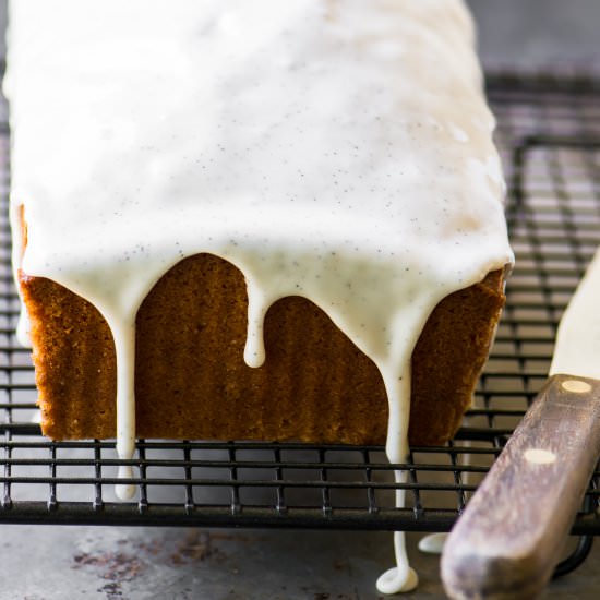 Triple Vanilla Pound Cake