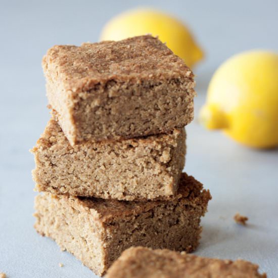 Grain Free Lemon Blondies