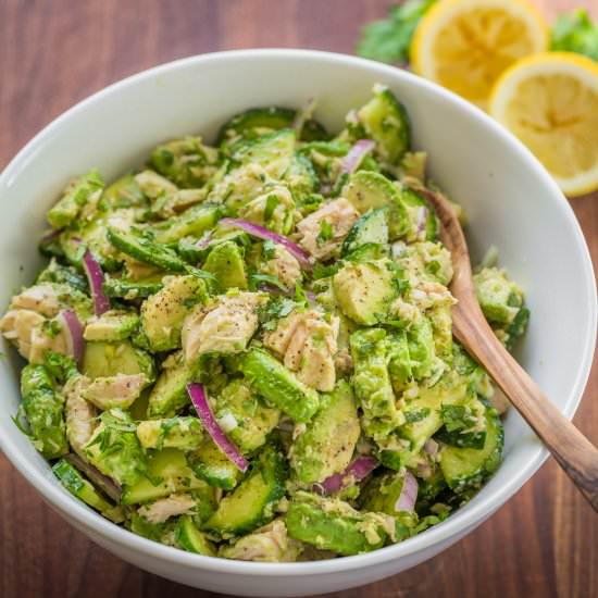 Avocado Tuna Salad Recipe
