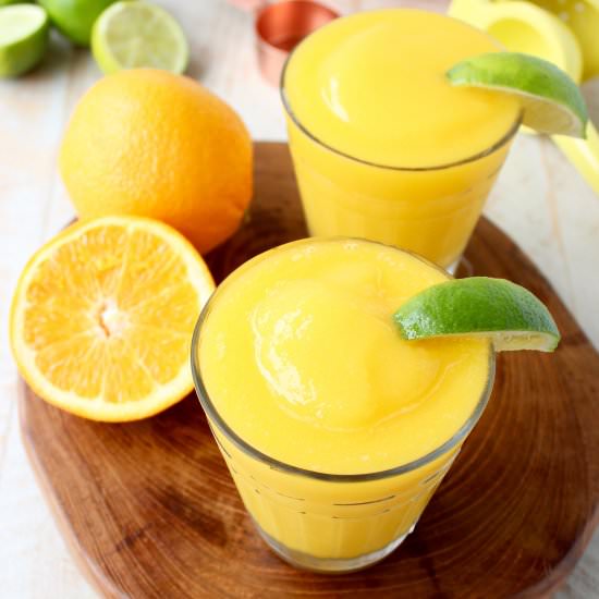 Frozen Mango Margaritas