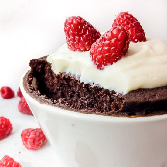 Chocolate Gluten Free Mug Cake
