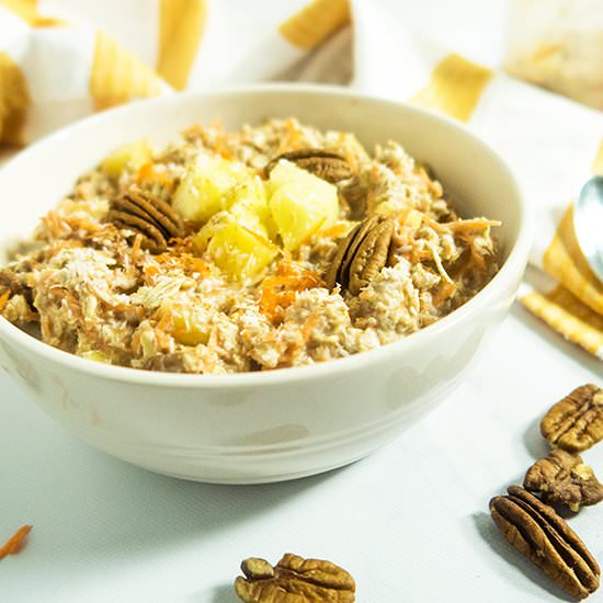 Carrot Cake Overnight Oats