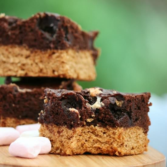 S’Mores Brownie Bars