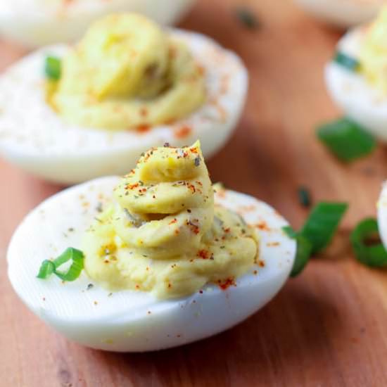 Healthy Deviled Eggs