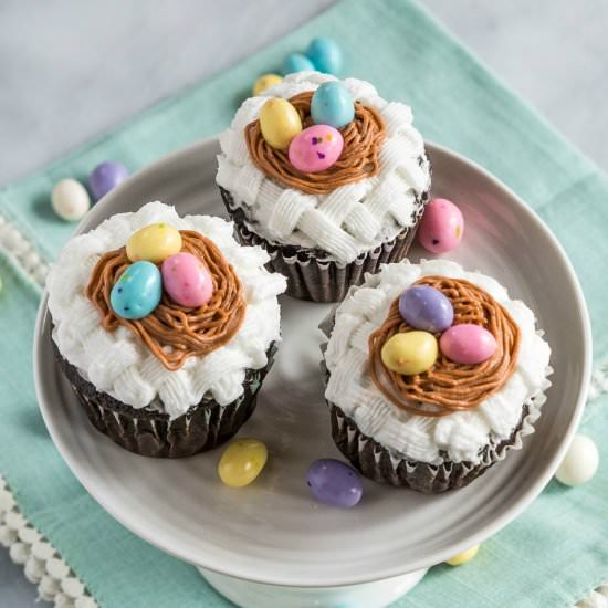 How to Make Basket Weave Cupcakes