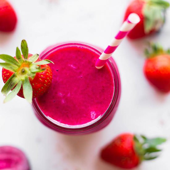 Pink Power Protein Smoothie