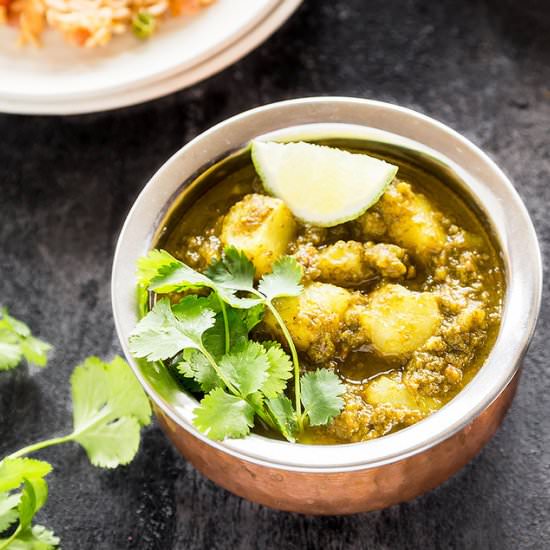 Instant Pot Aloo Saag