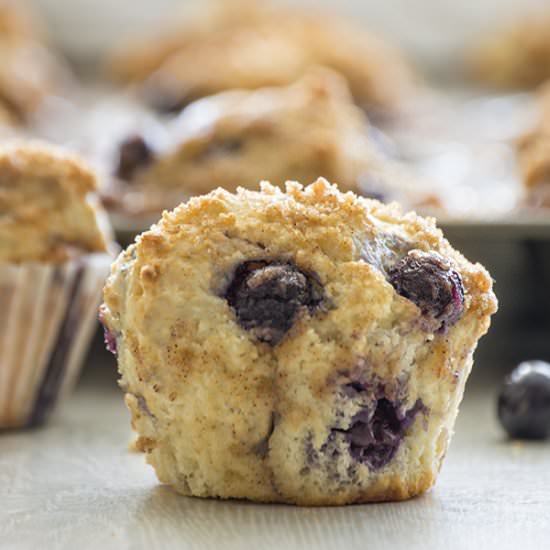 Bakery Blueberry Streusel Muffins