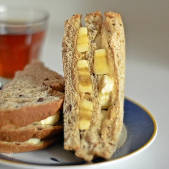 Peanut Butter Banana Sandwich
