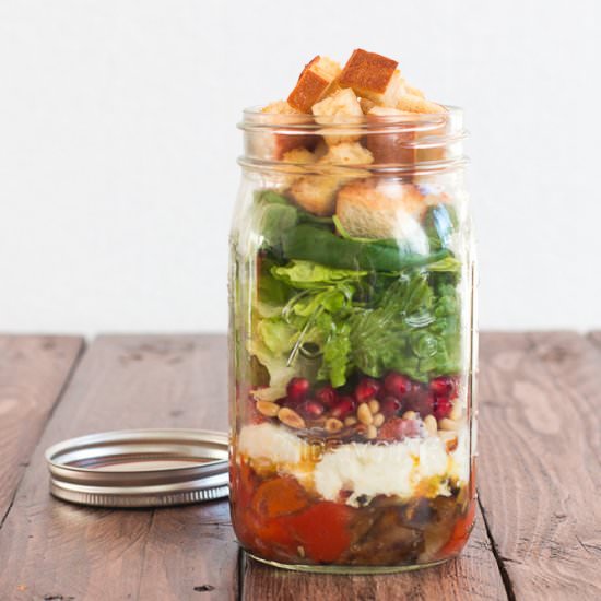 Antipasti panzanella salad