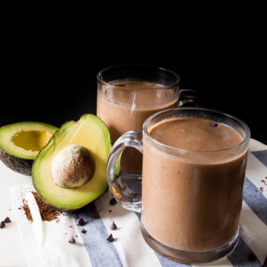 Iced Avocado Mocha