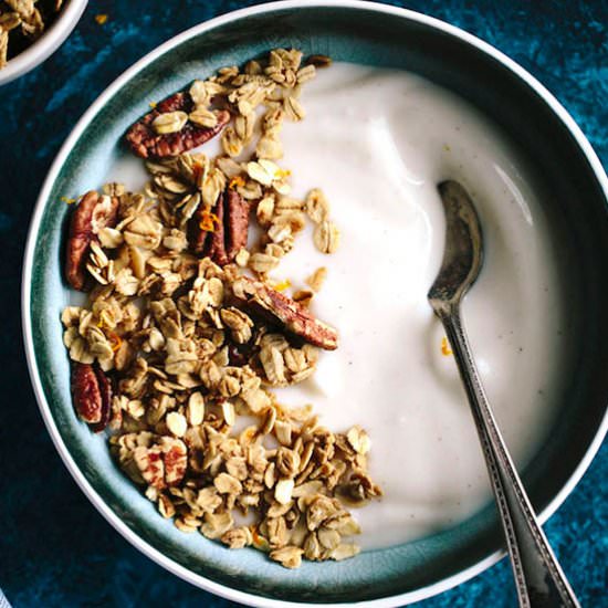 Coffee Orange Granola