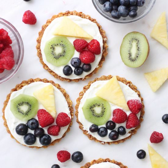 Mini Fruit Pizzas