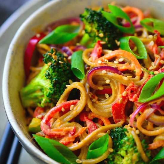 Almond Butter Noodles