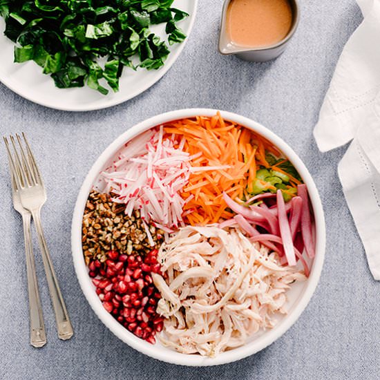 No Mayo Winter Chicken Salad