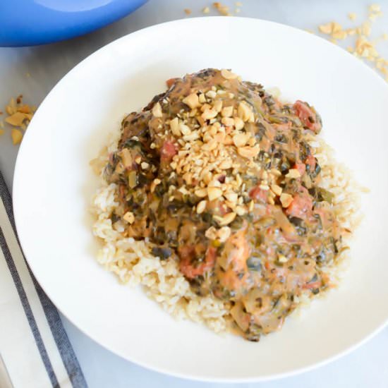 Mom’s Peanut Butter Chicken