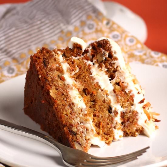 Vegan and Gluten-free Carrot Cake