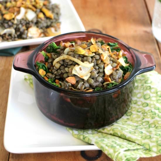 French Lentils du Puy & Pistachios