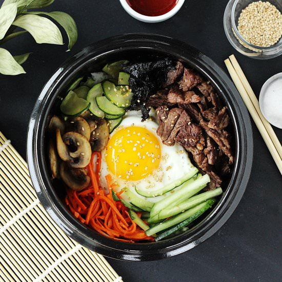 Beef & Vegetables Bibimbap