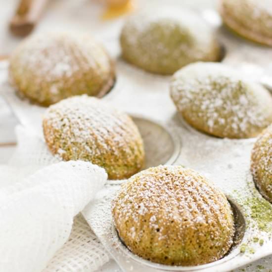 Matcha Madeleines