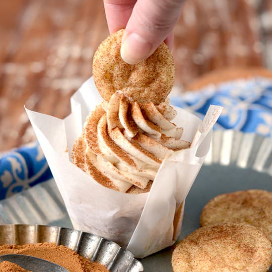 Snickerdoodle Cupcakes