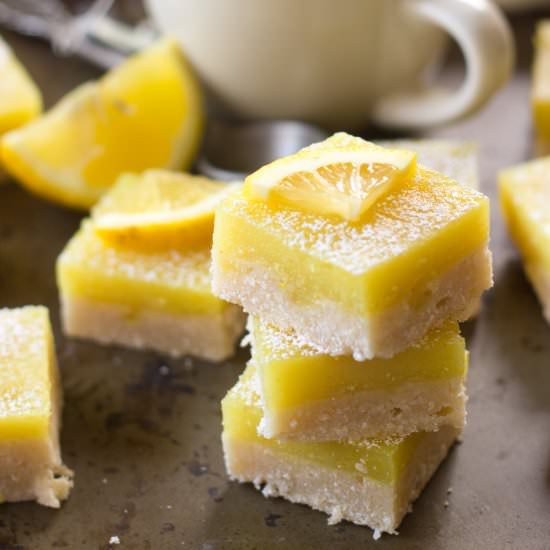 Vegan Lemon Bars