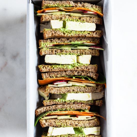 Green Goddess Club Sandwich