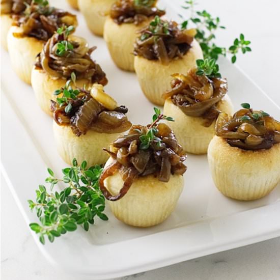 French Onion Gruyere Boules