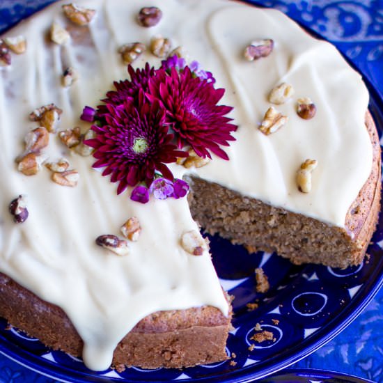 Gluten Free Banana Spice Cake