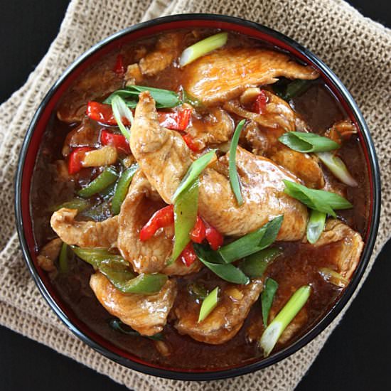 Spicy Asian Chicken Sauté