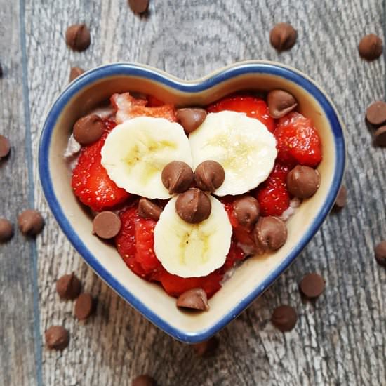 Banana Split Chia Pudding