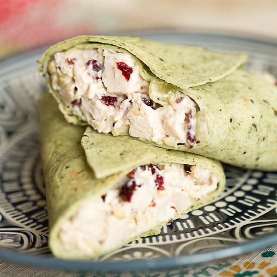 Cranberry Almond Chicken Salad