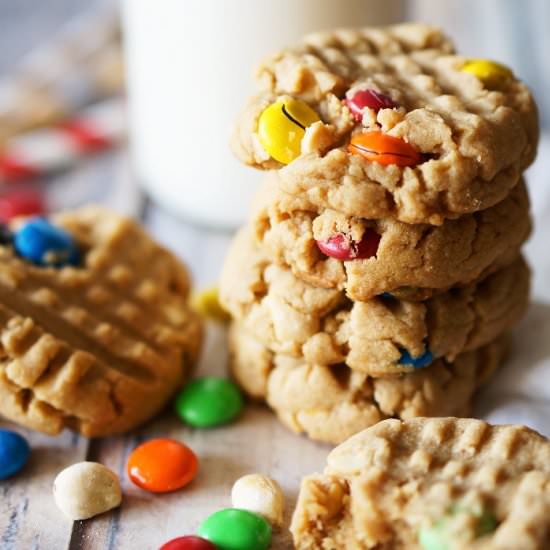 Chunky Peanut Butter Cookies