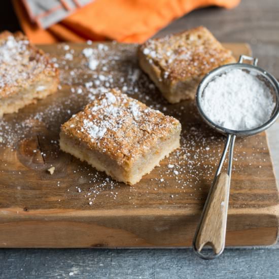 Coconut Orange Bars